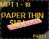 PAPER THIN SKY - PART 1