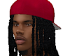 VROY LOCS + RED CAP