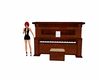 Piano and mic/animated
