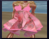 drapy dress pink