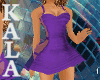 Pool Party Dress Violet