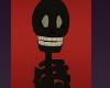 Black Skeleton Halloween Costumes Funny Comedy LOL Evil
