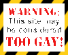 warning pride