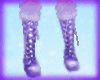 lauren boots *purple*