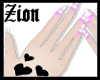 Heart Tatt w/ nails