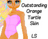 Orange Turtle Skin