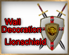 Wall Deco Lionschield