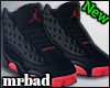 Jordans 13 Red And Black