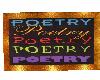 Poetry picture frame
