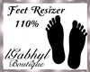 Feet Scaler 110% M/F