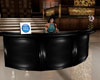 !Reception Desk black