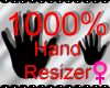 *M* Hand Scaler 1000%