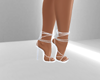 {F} White Heels