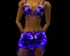 CA BB Purple Daizy Dress