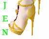 24K Yellow Gold Heels