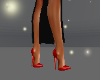 Red pumps