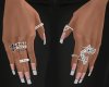 French Nails B/S Rings