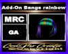 Add-On Bangs rainbow