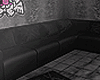 chrome corner couch