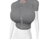 Casual Grey Top +Bow AB