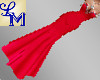 !LM Long Red Gown Vamp