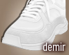 [D] Life white sneakers