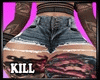 Pixi Tattoo Shorts Blue