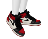 RED N BLK DUNKS