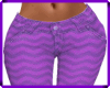 Purple ZigZag Jeans