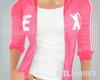 V~| Pink/sexy hoody up