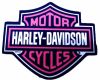 Pink Harley Marker