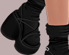 D-Black Socks and heels