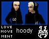 [LL]LOVE Hoody Black M