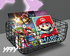 Books in Basket Mario
