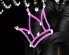Pink animated crown