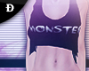 Ð• Monster Crop Top