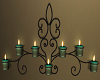 2 room apt wall candle