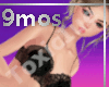 [T] 9 Mos Black Lingerie