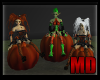 MD~Trio Pumpkin Seat