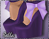 ^B^ Asmae Purple Shoes