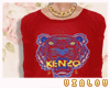 ❤ Kenzo Red