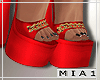 !M! Milana Heels red