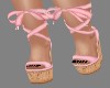 !R! Laced Wedge Pink