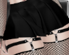 Black Skirt + Socks