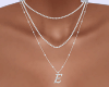 A.E! Letter E Necklace