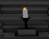 Candle stick with candle