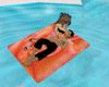 pool float two poses
