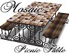 C~ Mosaic Picnic Table