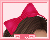 Kids Pink Bow Headband