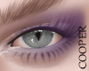 !A purple eye shadow